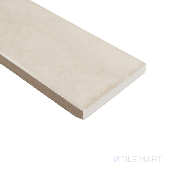 Agadir Ivory 3X11 Bright Porcelain Subway Tile