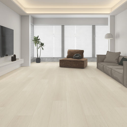 Whisper Woods Lite Coastal Mist 9X60 Matte Rigid Core Luxury Vinyl Plank