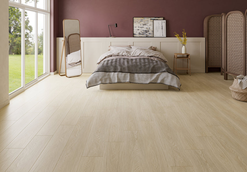 Iris 8mm Carmel Coast 9X60 Matte Rigid Core Luxury Vinyl Plank