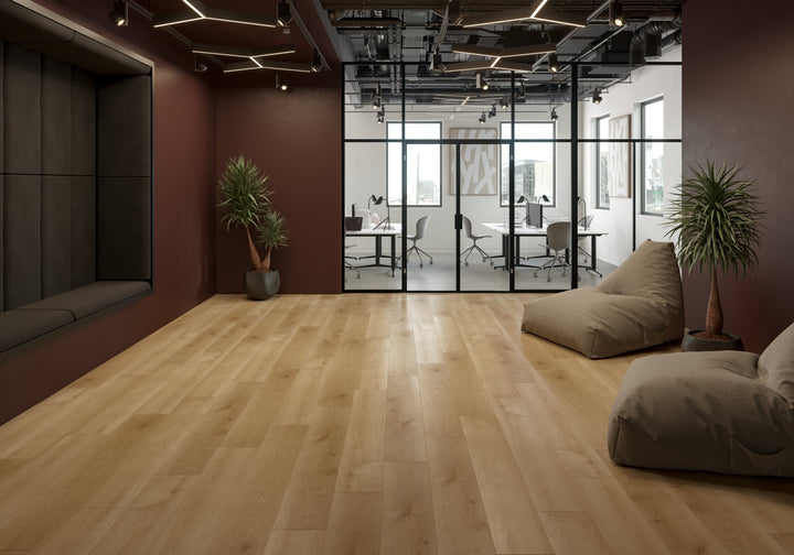 Iris 8mm Carmel Coast 9X60 Matte Rigid Core Luxury Vinyl Plank