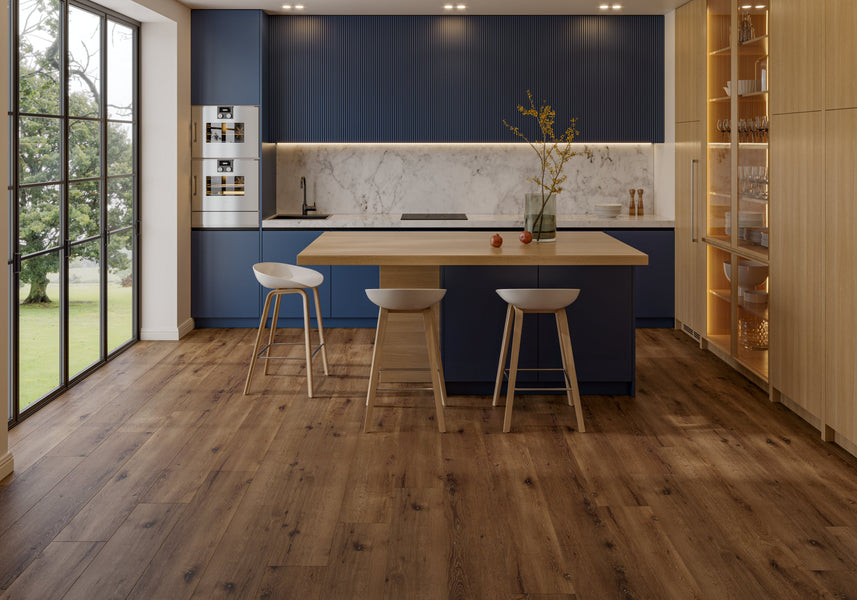 Iris 8mm Carmel Coast 9X60 Matte Rigid Core Luxury Vinyl Plank