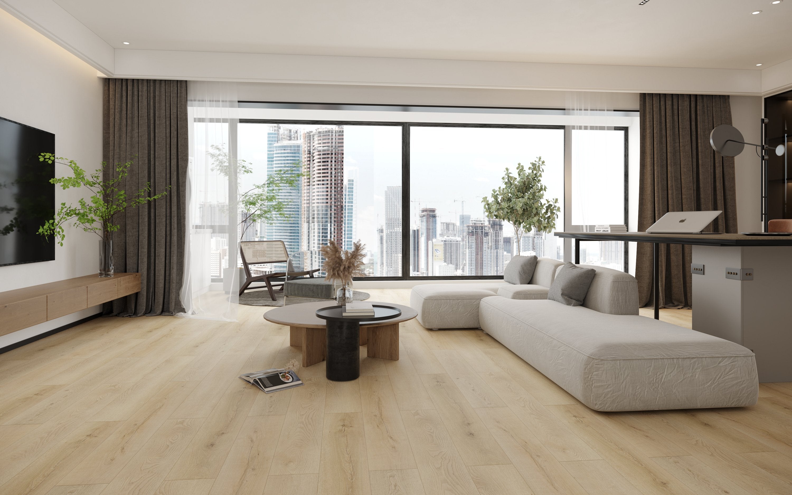 Iris Maple 7X48 Matte Rigid Core Luxury Vinyl Plank | Tilemart