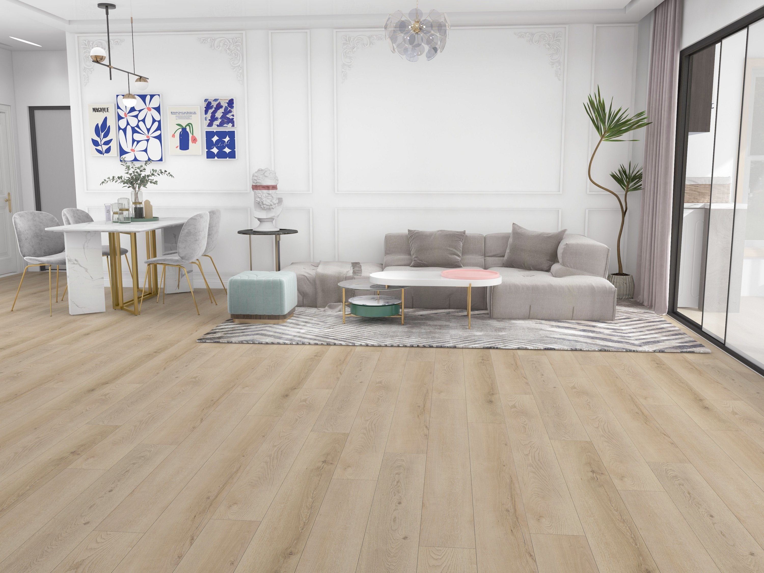 Iris Maple 7X48 Matte Rigid Core Luxury Vinyl Plank | Tilemart