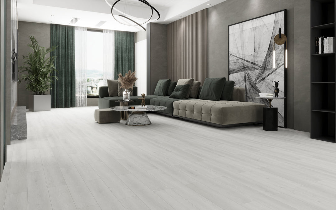Iris Off White 7X48 Matte Rigid Core Luxury Vinyl Plank