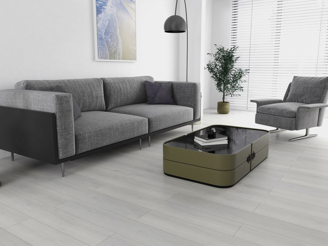 Iris Off White 7X48 Matte Rigid Core Luxury Vinyl Plank
