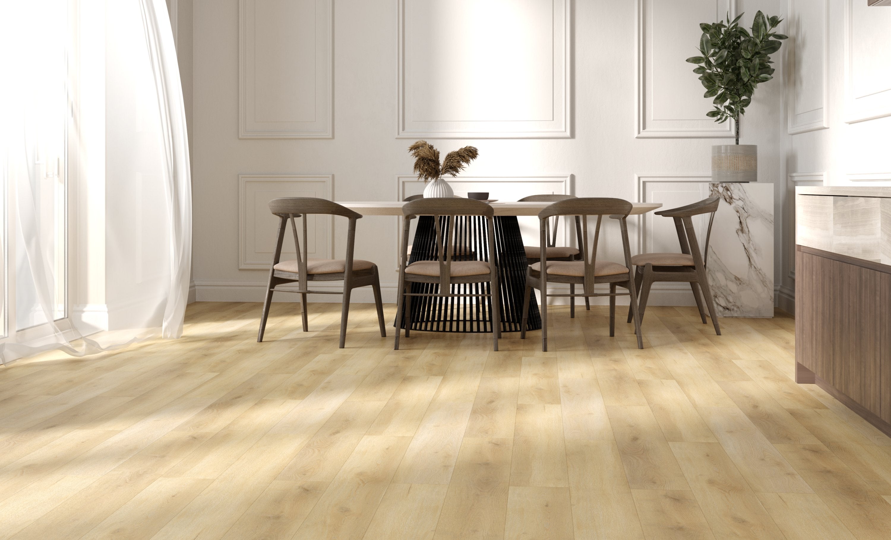 Iris Oak 7X48 Matte Rigid Core Luxury Vinyl Plank | Tilemart