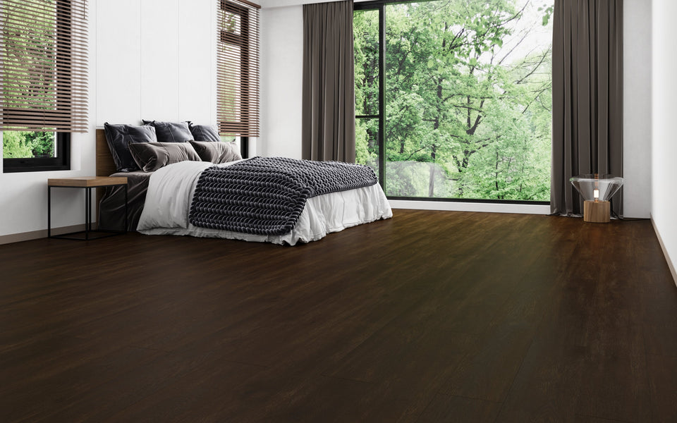 Fume Cotton 7X48 Matte Rigid Core Luxury Vinyl Plank