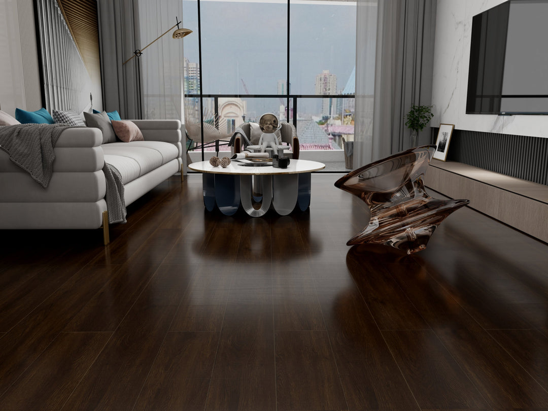 tobacco vinyl Fume Tobacco 7X48 Matte Rigid Core Luxury Vinyl Plank