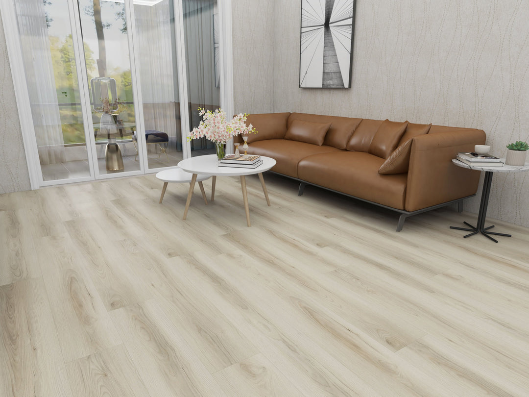 Fume Cotton 7X48 Matte Rigid Core Luxury Vinyl Plank