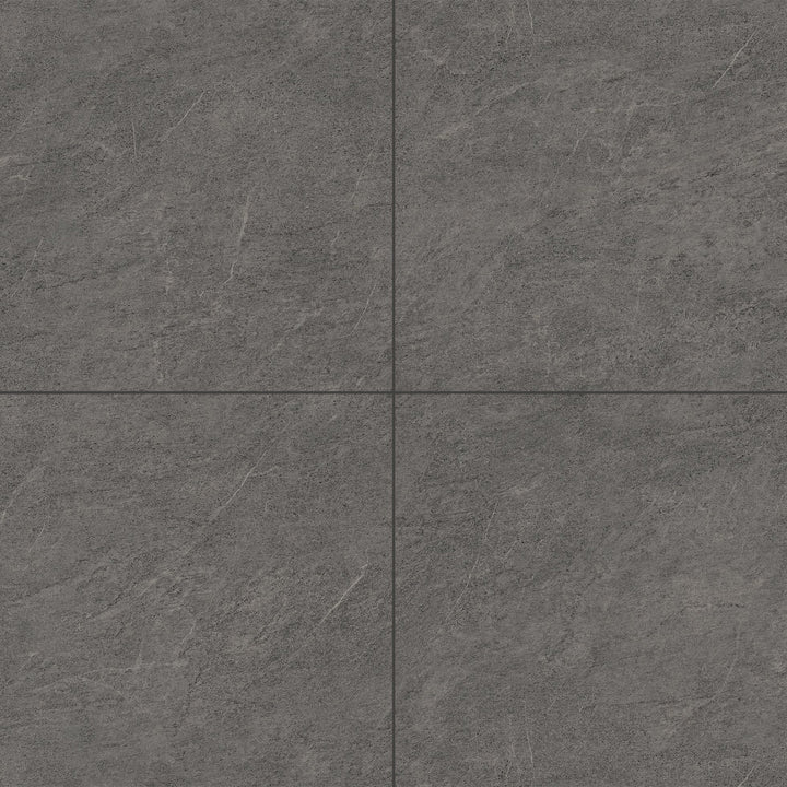 Grand Lux Soft Sound Owen Concrete 18X18 Matte Luxury Vinyl Tile