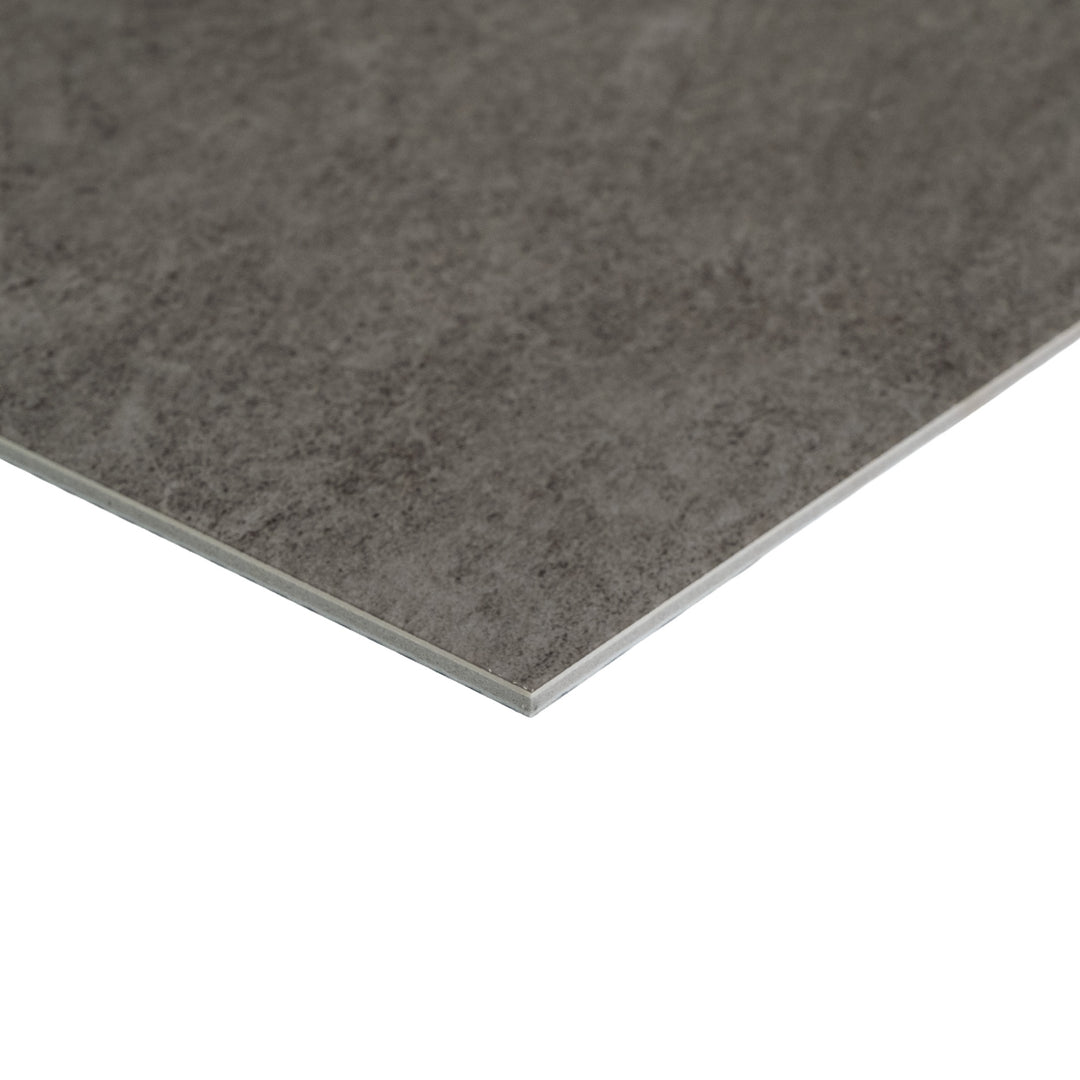 Grand Lux Soft Sound Owen Concrete 18X18 Matte Luxury Vinyl Tile