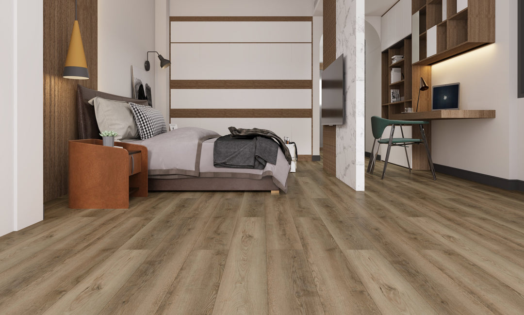Powell Driftwood 7X48 Matte Luxury Vinyl Plank