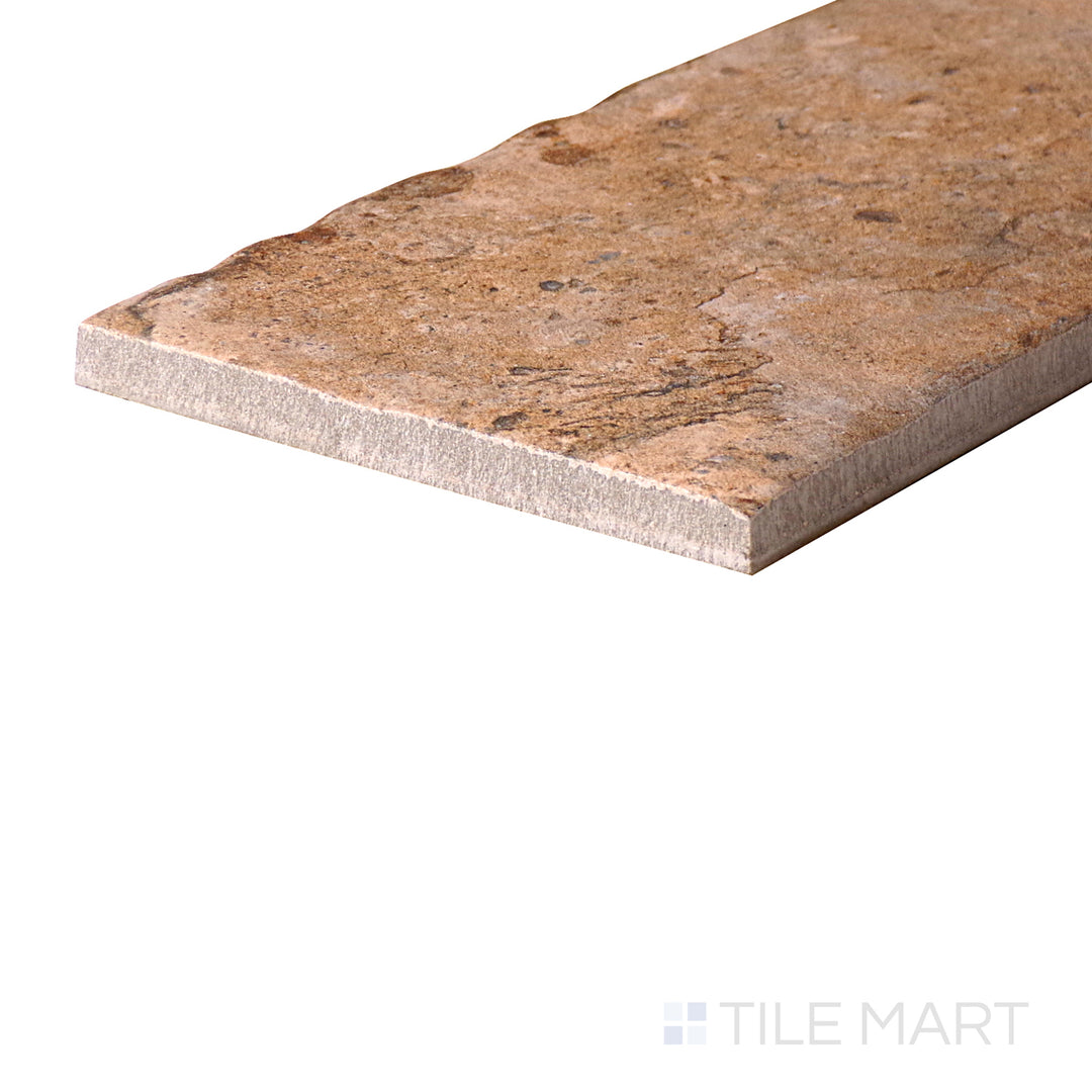 An angled look at the OLD CHICAGO CHICAGO tile, highlighting its reflective sheen and the boldness of its rich pigment.