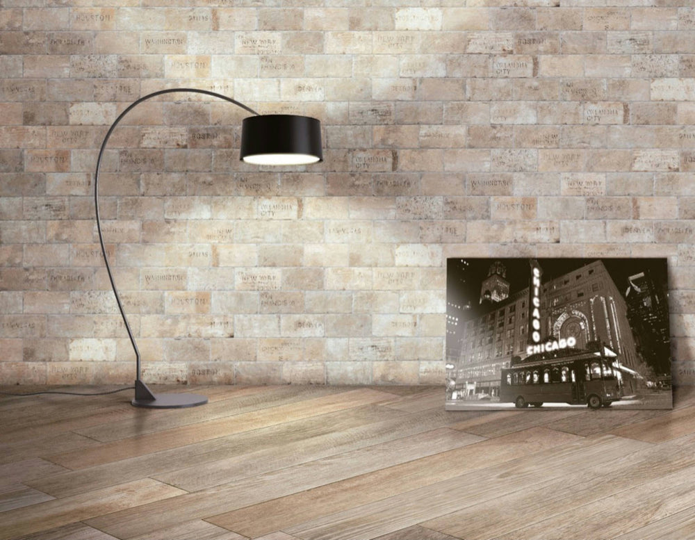 A modern space, featuring OLD CHICAGO CHICAGO tile with a matte texture, offering a clean and contemporary feel.