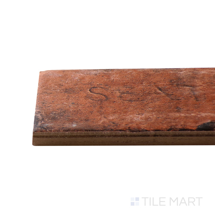 Angled corner view of the 4X8 CHICAGO tile, made from durable stone.