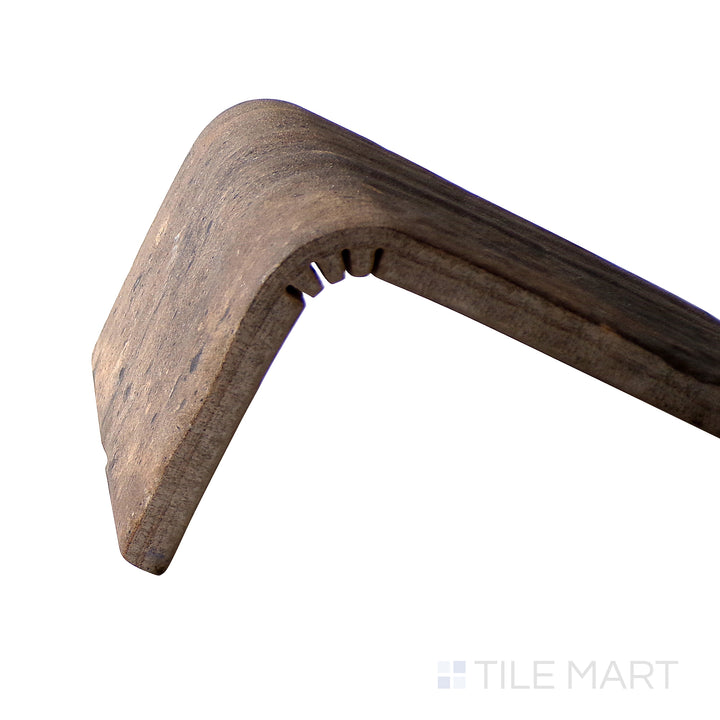 Precise edge of the 4X4-3/4X3-5/16 CHICAGO tile, made from porcelain material.