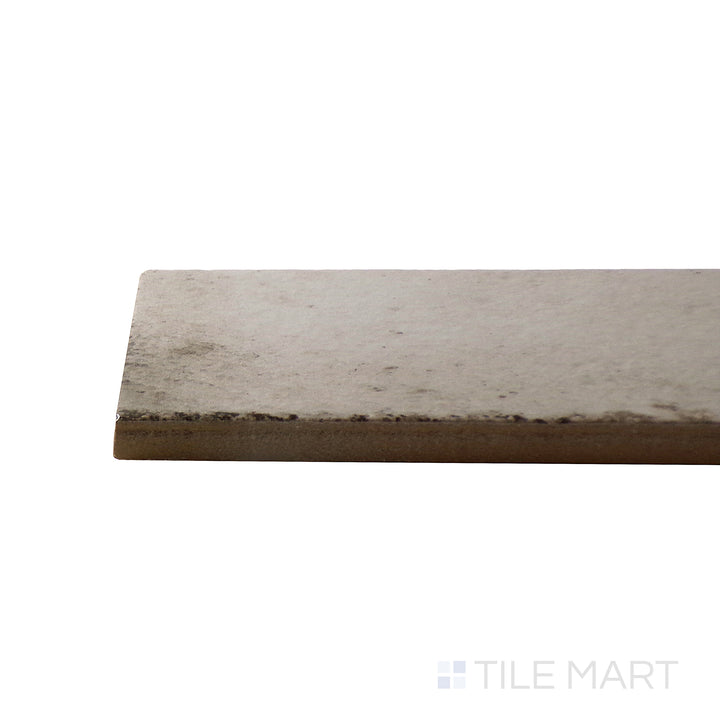 Sharp edge detail of the 3x11 EDEN tile, made from resilient quartz.