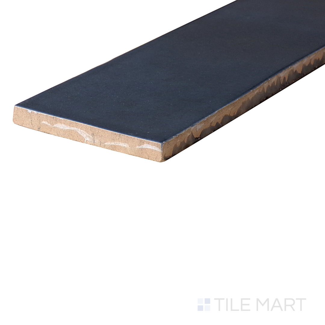 An angled look at the LAKE HIGHLAND LAKE tile, highlighting its reflective sheen and the boldness of its warm hue.