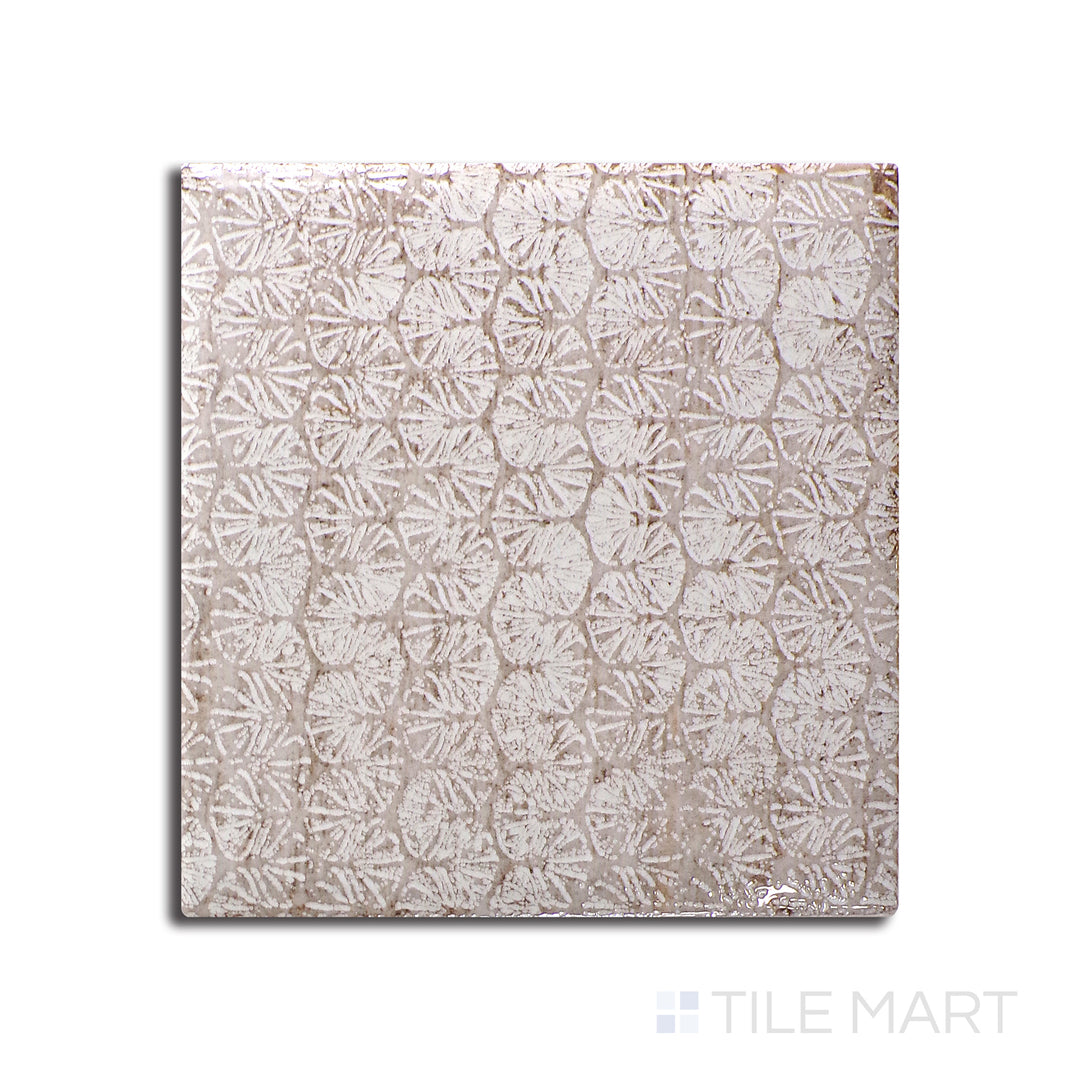 Bird's eye view showcasing the LUNAR INTERMIX tile, sized 6x6, with a matte surface that enhances its deep shade.