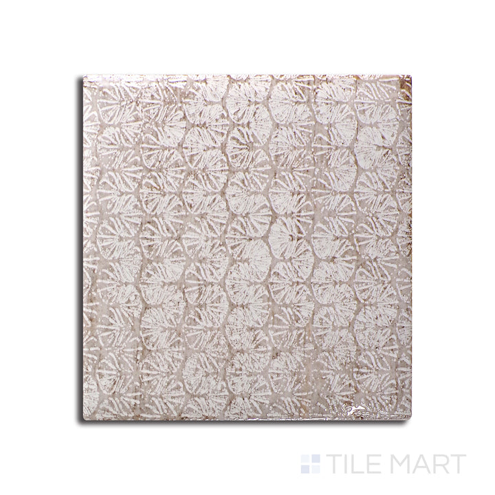 Bird's eye view showcasing the LUNAR INTERMIX tile, sized 6x6, with a matte surface that enhances its deep shade.