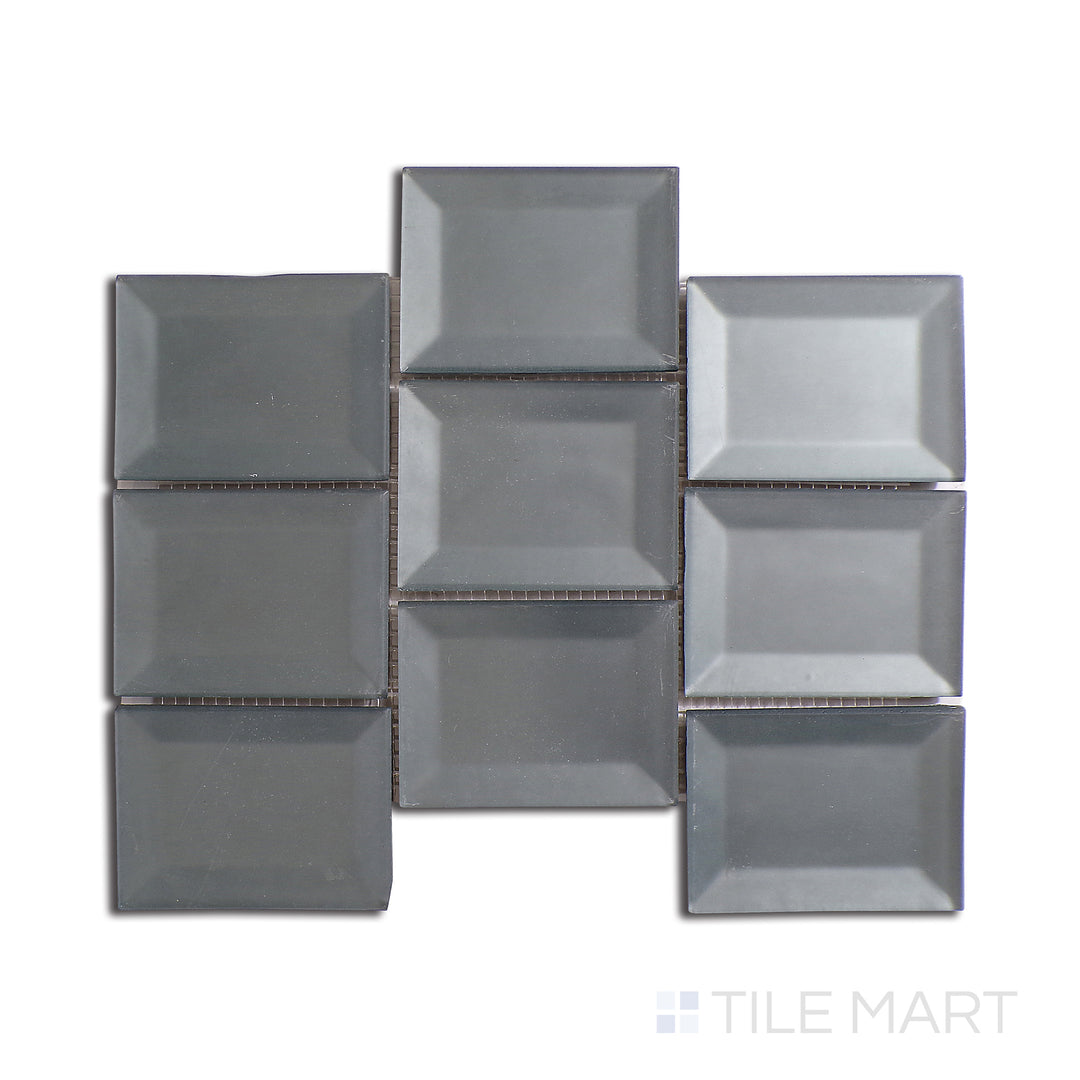 Aerial shot showcasing the MALIBU SUN DOWNER PRISM tile, sized 9x12, with a textured coating that enhances its soft undertone.