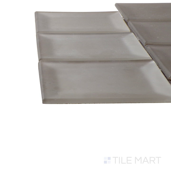 Crisp corner of the 9x12 PRISM tile, made from crafted ceramic.