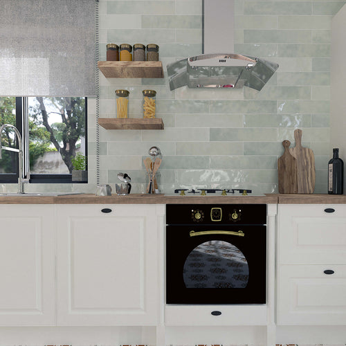 Maui Verde Sage 4X21 Glossy Ceramic