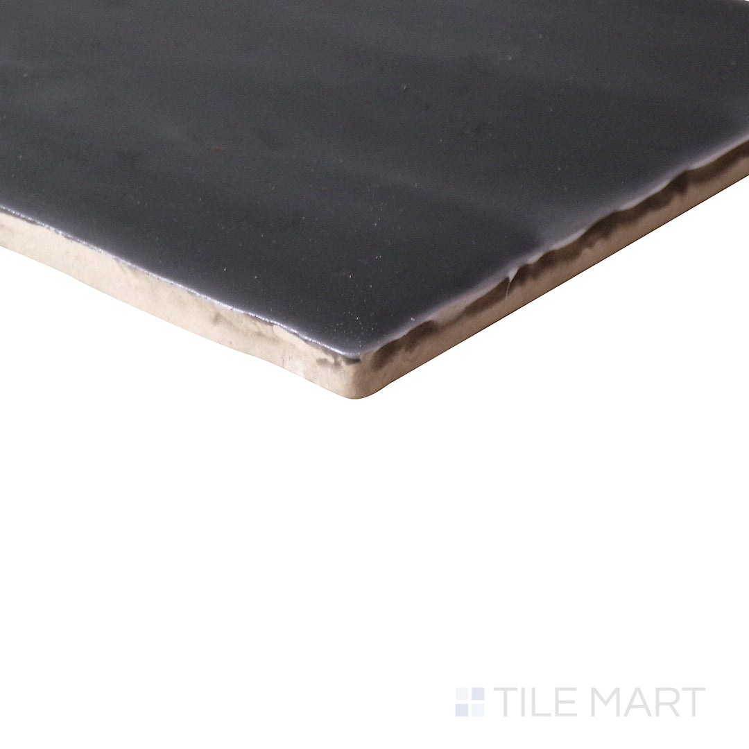 Crisp corner of the 5x14 madrid tile, made from durable stone.