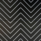 Studio Black With White 8X8 Matte Porcelain Tile