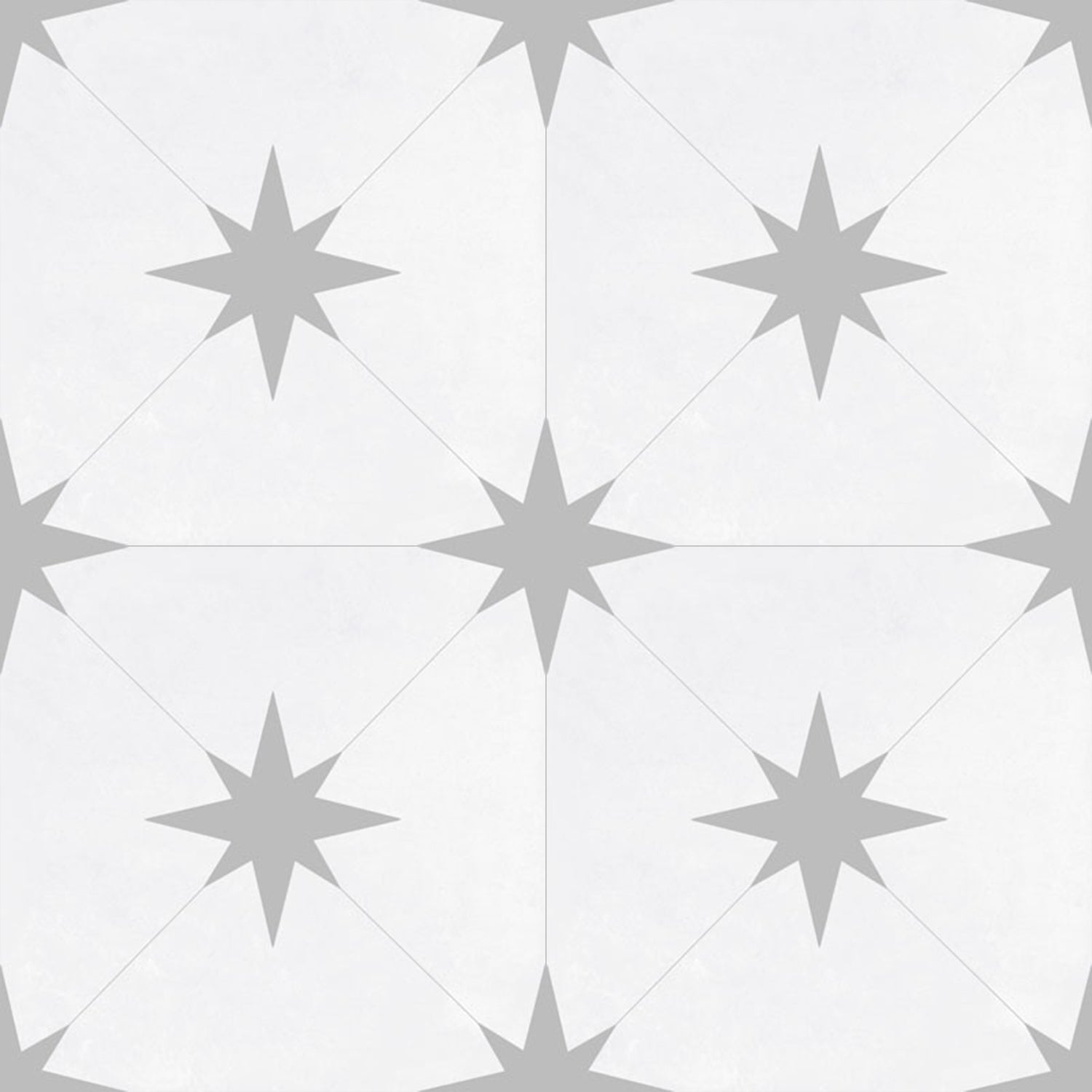 Starburst Porcelain 8.7X8.7 Llevant Grey Matte