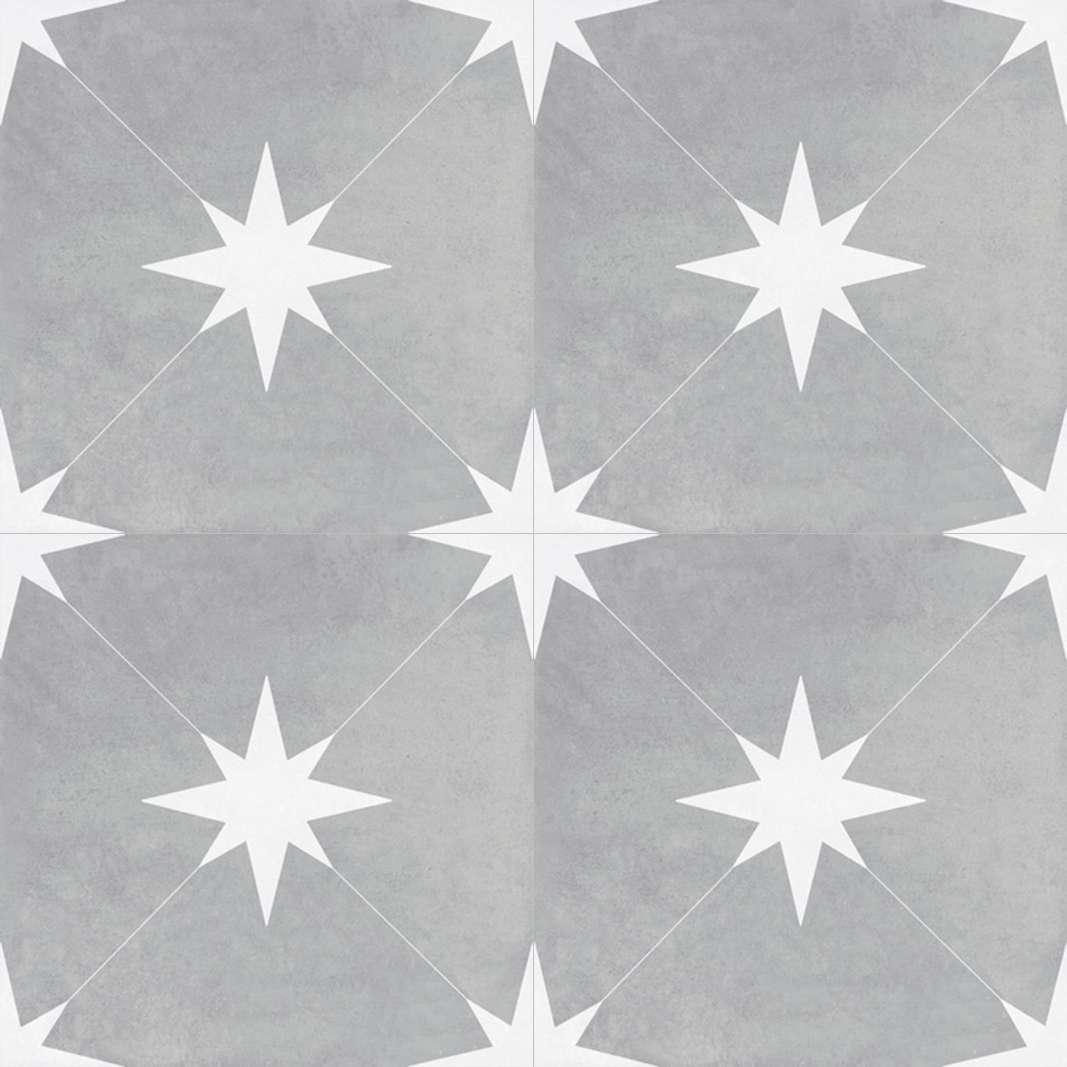 Starburst Porcelain 8.7X8.7 Ponent Grey Matte