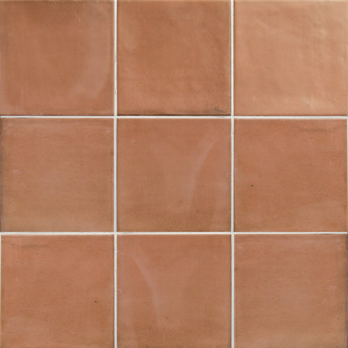 Clay Porcelain 5X5 Square Brick Matte