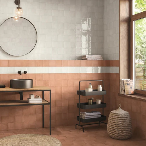 Clay Brick 5X5 Matte Porcelain