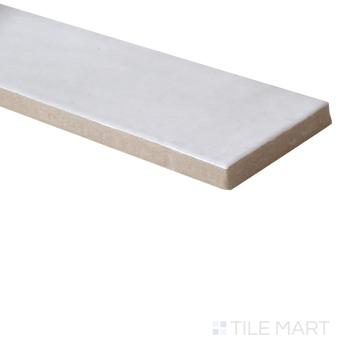 Precise edge of the 2x6 soco tile, made from crafted ceramic.