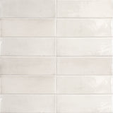 Soco White 2X6 Glossy Porcelain