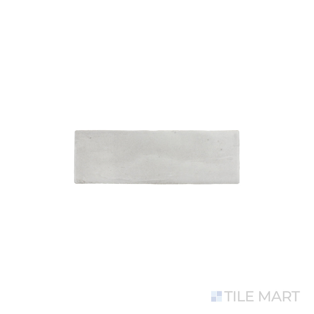 An angled look at the grey soco tile, highlighting its matte surface and the boldness of its deep shade.