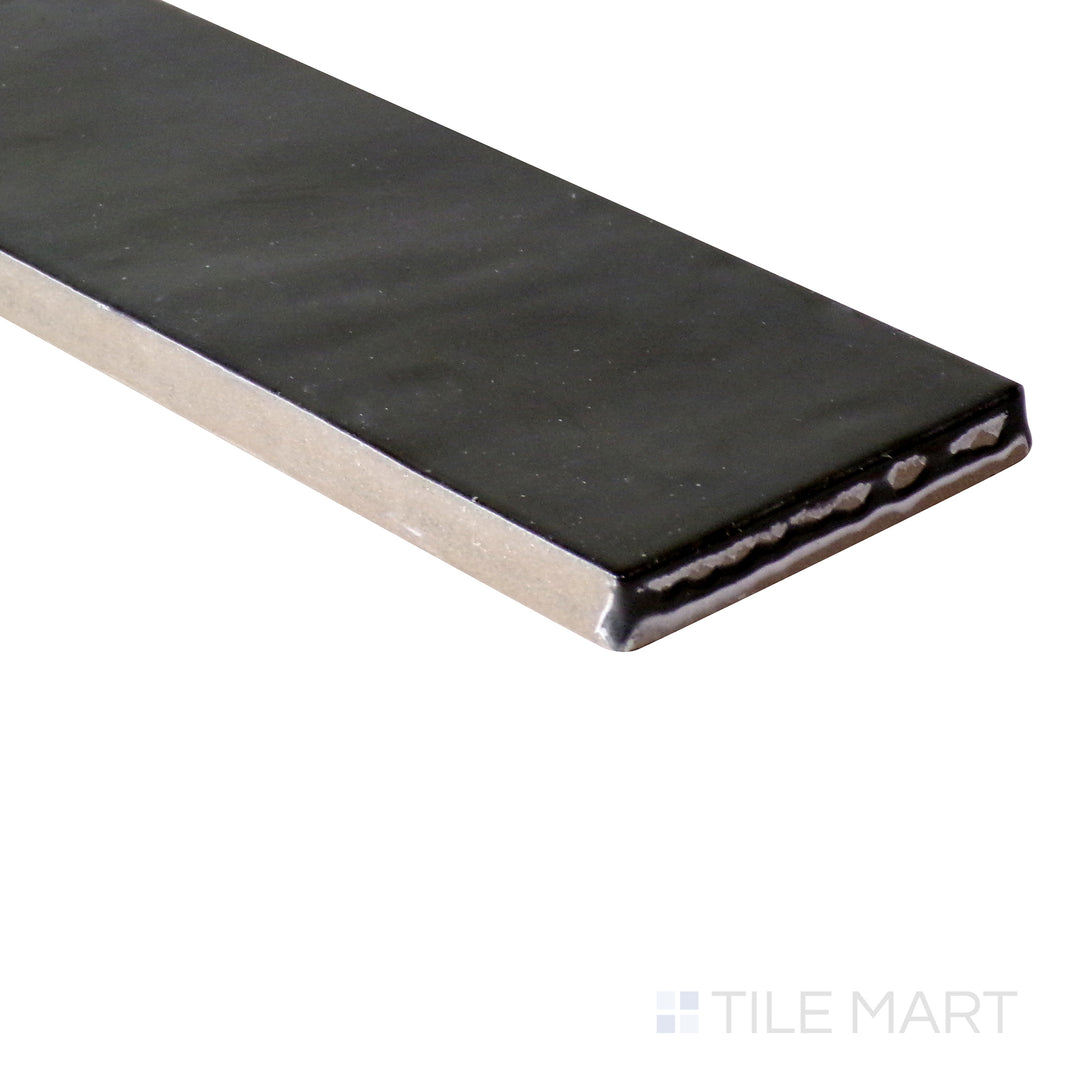 Angled corner view of the 2x6 soco tile, made from premium marble.