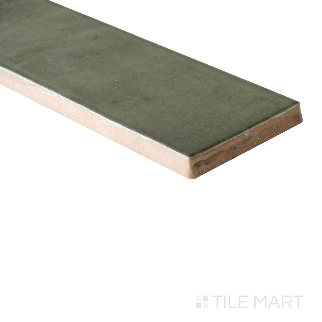 Sharp edge detail of the 2x6 soco tile, made from premium marble.