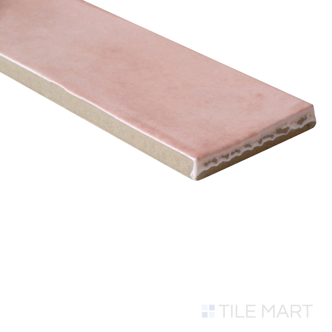 Soco Porcelain 2X6 Pink Glossy