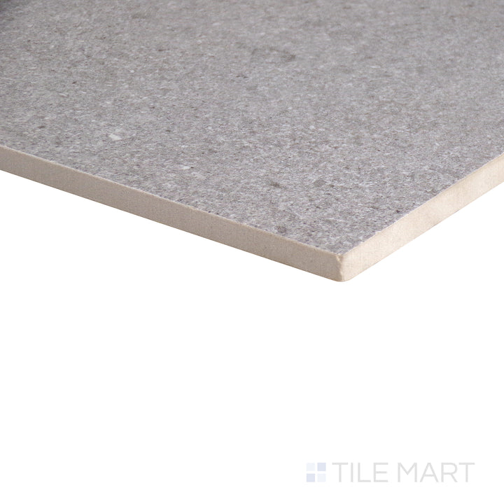 Corner perspective of the 11.8x23.6 boston tile, made from durable stone.