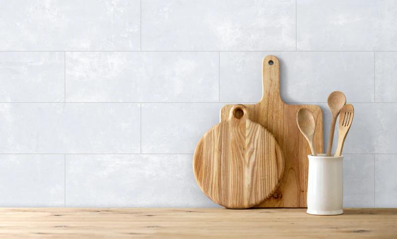 Essential White 12X24 matte porcelain tile delivers clean simplicity, making it an effortlessly stylish design element.