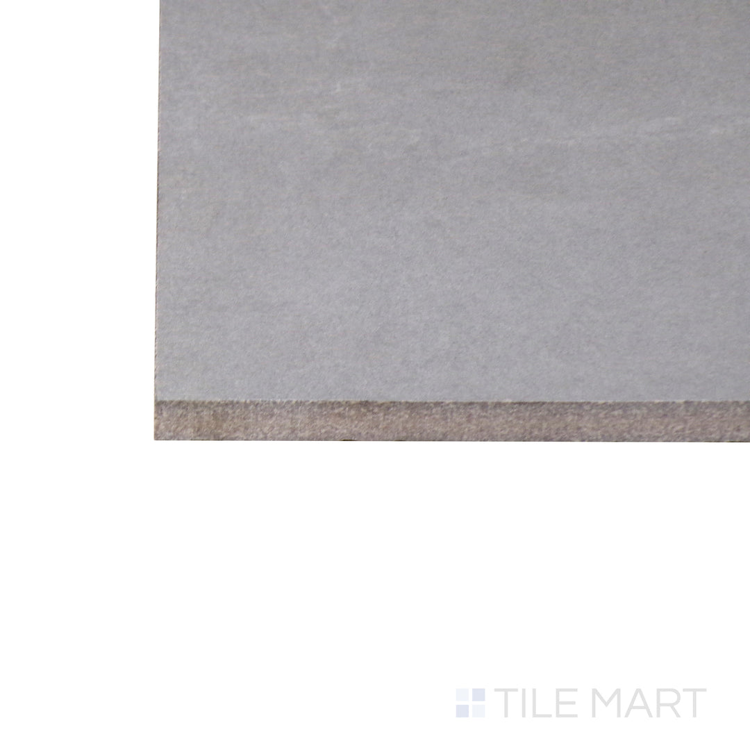 Precise edge of the 12x24 essential tile, made from durable stone.