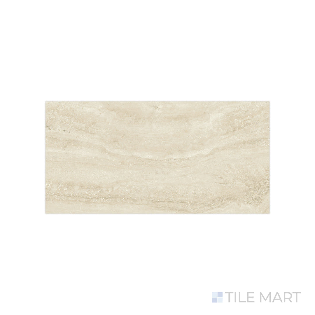 Zoomed-in perspective of Navo Sabbia 12X24 Matte Porcelain, emphasizing its warm sand-inspired hue and soft matte texture.