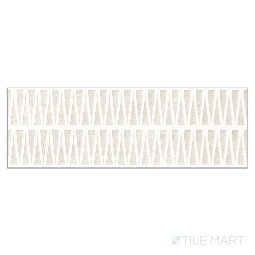 Tera Blanco 12X36 Matte Ceramic 3D Decorative Panel