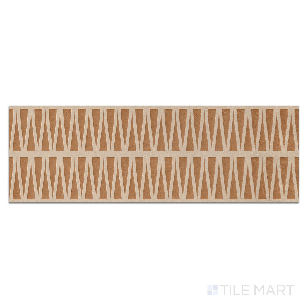 Tera Barro 12X36 Matte Ceramic 3D Decorative Panel