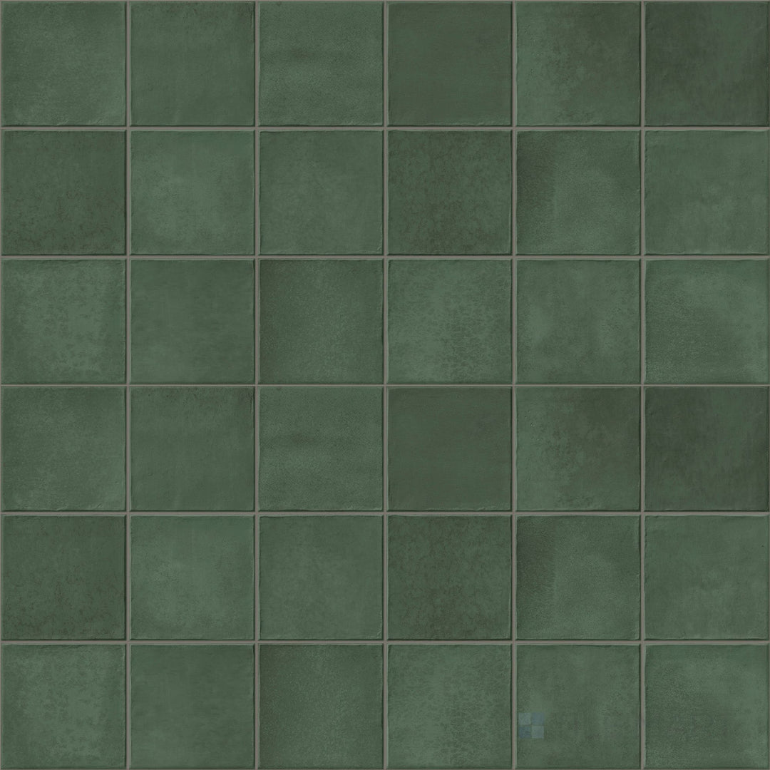 Decoris Amaris Forest Green 13X25 Glossy Porcelain Tile
