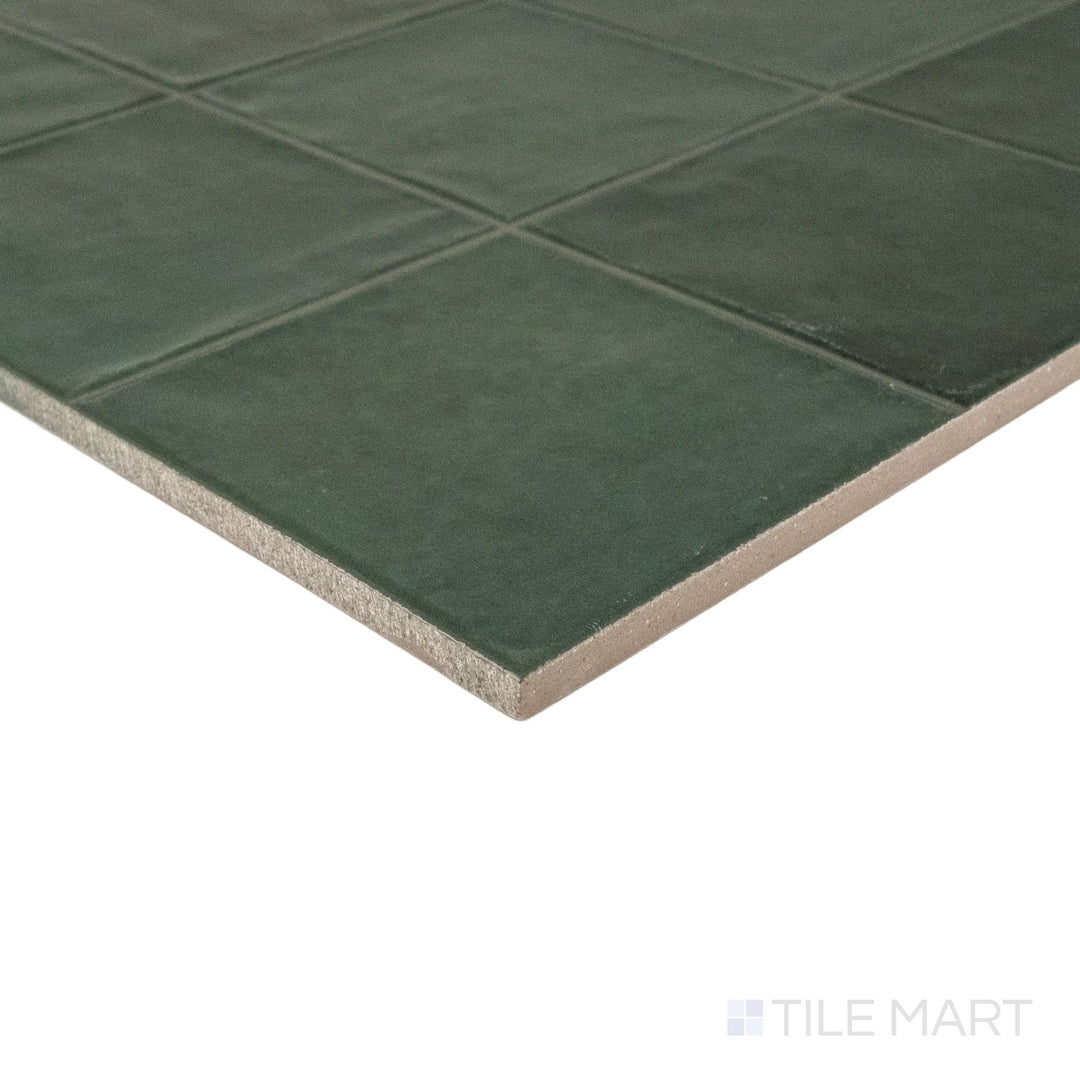 Decoris Amaris Forest Green 13X25 Glossy Porcelain Tile