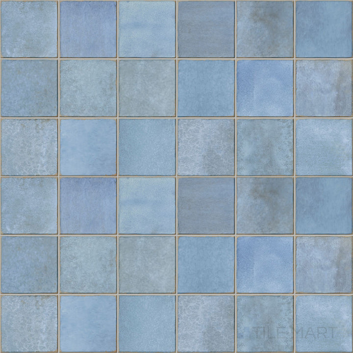 Decoris Amaris Light Blue 13X25 Glossy Porcelain Tile