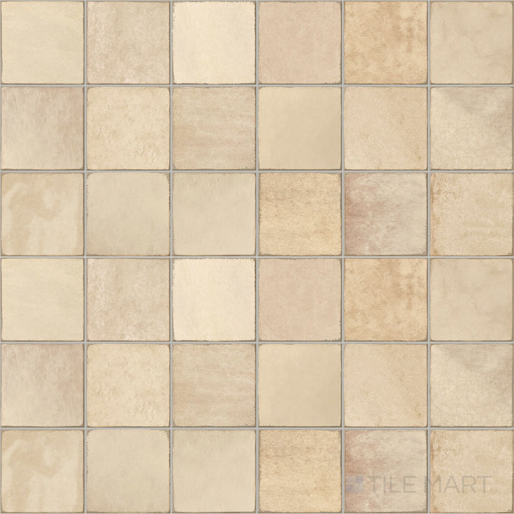 Decoris Amaris Moca Beige 13X25 Glossy Porcelain Tile