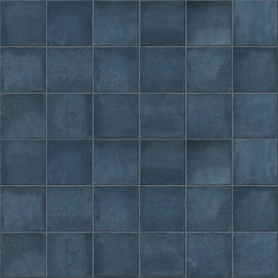 Decoris Amaris Navy Blue 13X25 Glossy Porcelain Tile